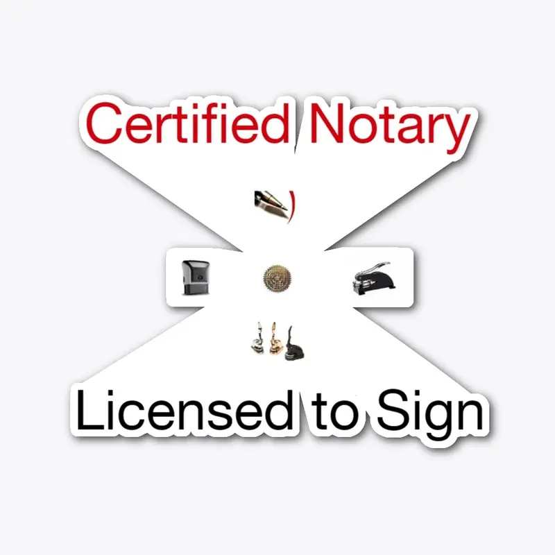 Notary Sticker